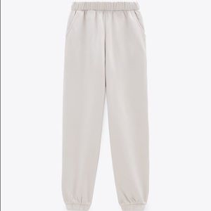 Zara plush joggers